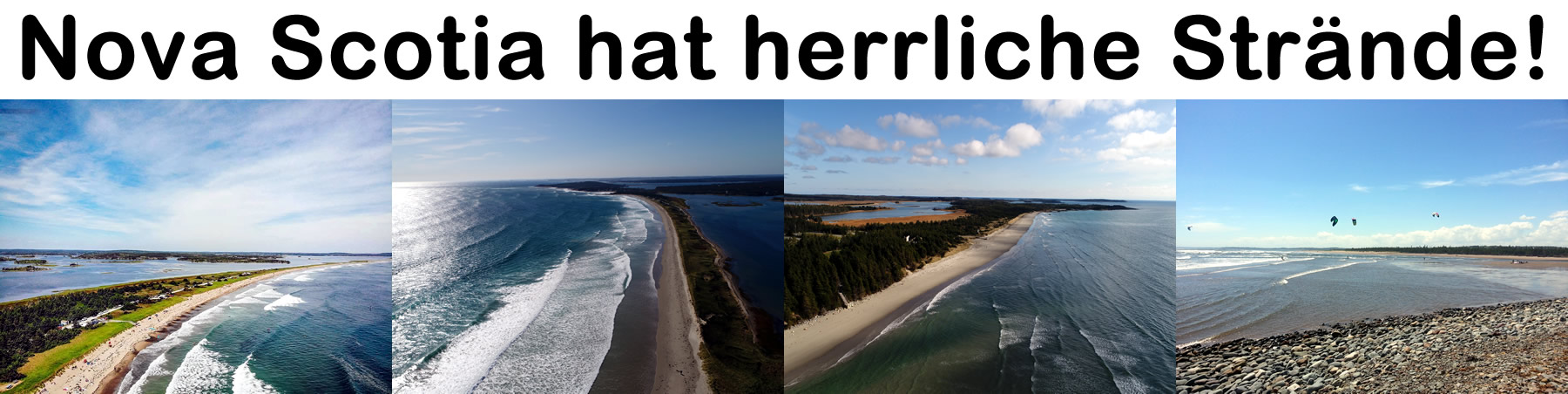 Strände in Nova Scotia