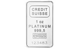 1 Feinunze Platinbarren