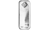 100 troy ounces silver bar from Johnson Matthey