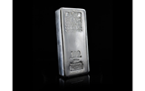 100 troy ounces silver bar from Republic Metals Corporation